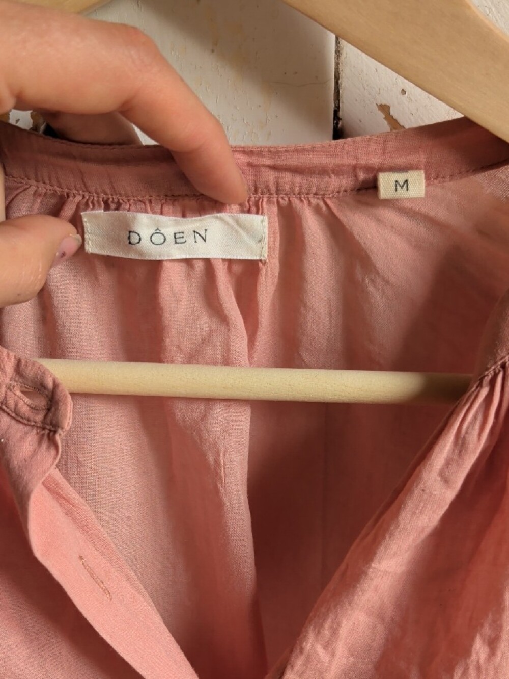 Doen Button-Front Blouse - Picture 2 of 4